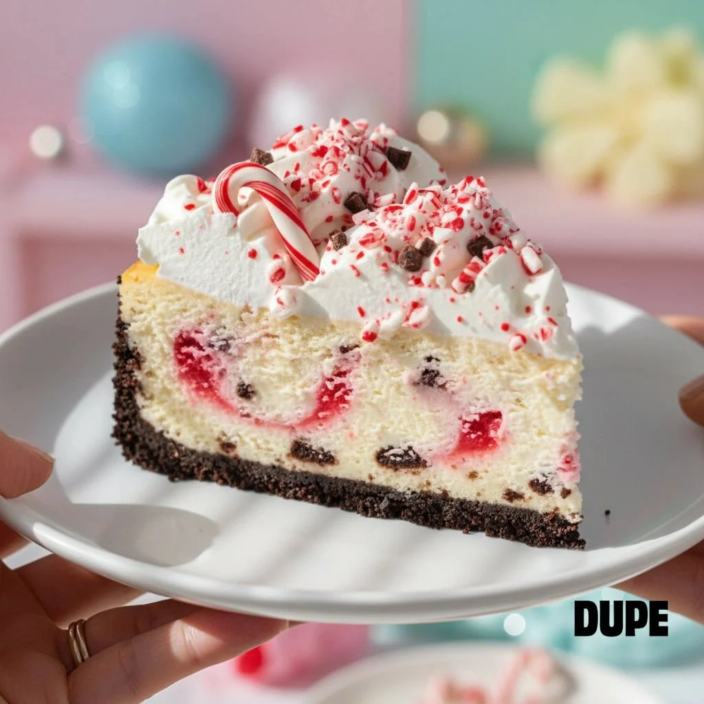 Recreate Cheesecake Factory Peppermint Bark Cheesecake at Home